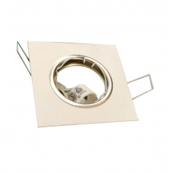 Spot san lorenzo de embutir fijo cuadrado gu10 blanco
