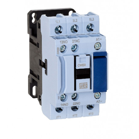 Contactor WEG CWB65-11-30-D23 220vca de 65a 1na-1nc 50/60hz