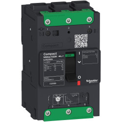 Interruptor automático termomagnético schneider nsxm 3p 3d 125a 36ka tm125d