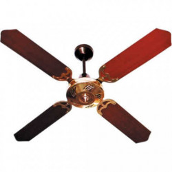 Ventilador de techo condor 47'' 4 palas de madera color marron
