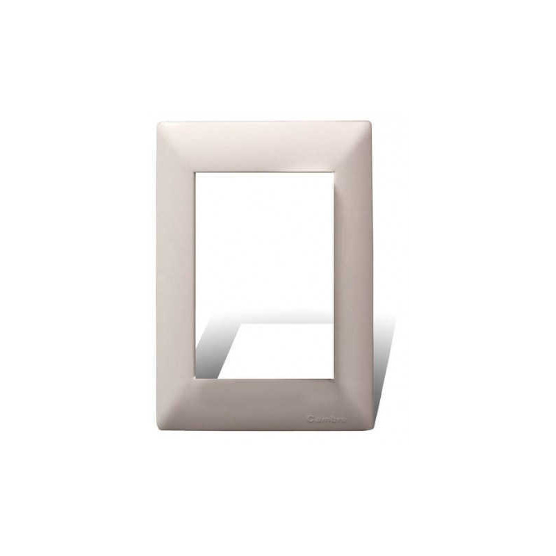 Tapa CAMBRE SXXII 4 módulo blanco
