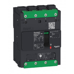 Interruptor automático termomagnético schneider tm80d nsxm tetrapolar 4p-4d 80a 16ka