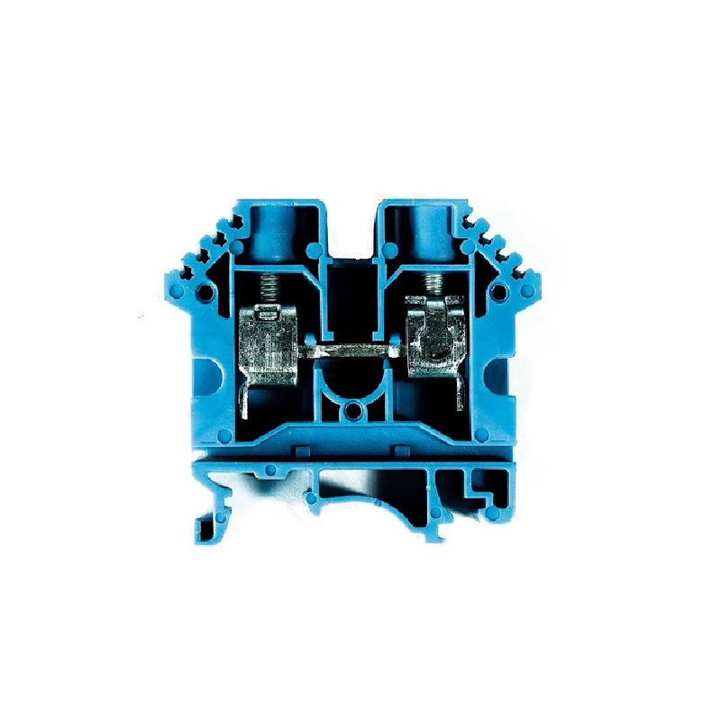 Borne de paso ZOLODA poliamida 4mm2 color azul