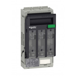 Seccionador schneider fupact isft tripolar con terminales m8 de 160a tipo din nh00