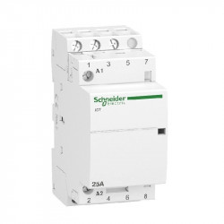 Contactor modular schneider acti9 ict mando remoto de 25a 3na 230vca