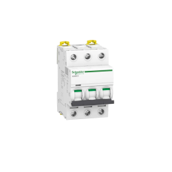 Interruptor automático termomagnético SCHNEIDER acti9 ic60n tripolar 3p 20a curva d