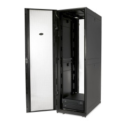 Gabinete schneider para servidores netshelter sx de apc 42 u, 600 mm x 1070 mm negro