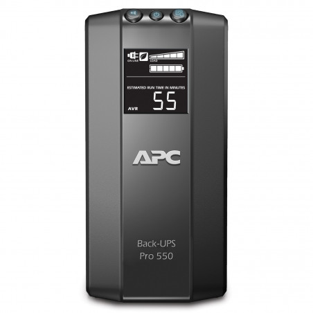 Unidad back ups schneider br550g-ar pro550va 230vca con ahorro de energía