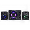 Parlante NISUTA NSPAU1421 para PC USB 15W luz RGB