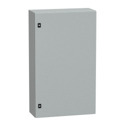 Puerta ciega espacial schneider crn con placa de montaje de 1000x600x250