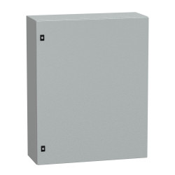 Puerta lisa espacial schneider crn con montura de 1000x800x300 ip66 ik10 ral7035