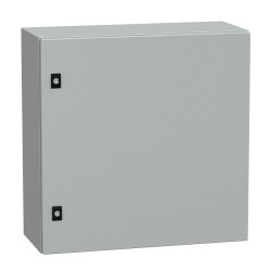 Puerta lisa espacial schneider crn de 600x600x250 ip66 ik10 ral7035