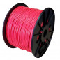 Cable unipolar 1mm2 rojo por metro IRAM 2183-NM247-3