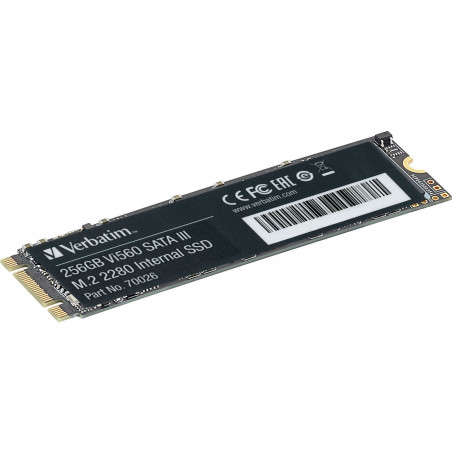 Disco Solido VERBATIM m.2 Sata de 256gb 2280