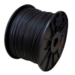 Cable unipolar 1.5 mm2 negro por metro normas iram 2183