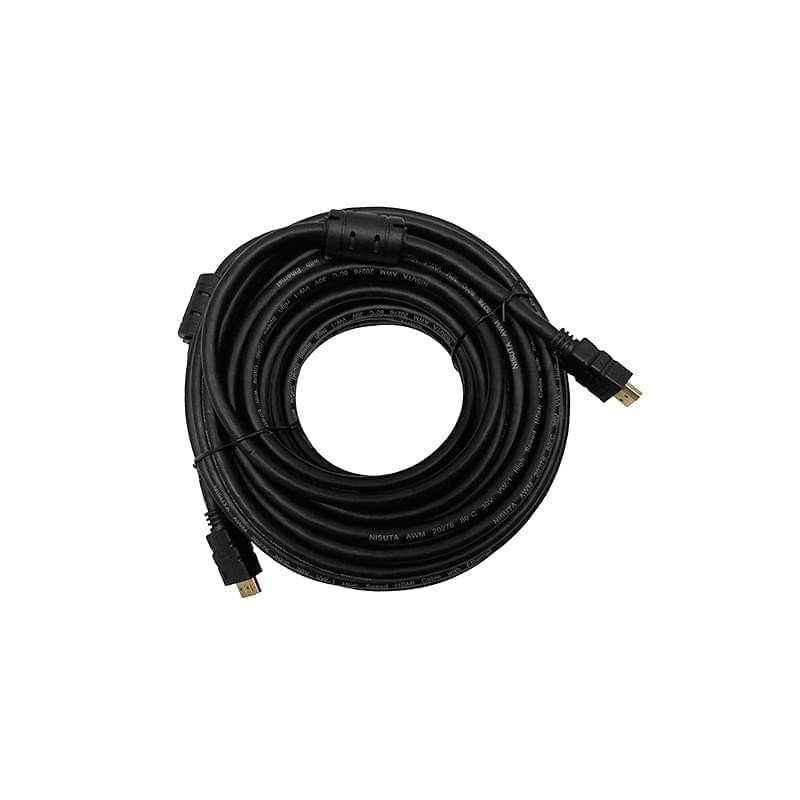 Cable HDMI NISUTA 15m dorado con filtros 2160P