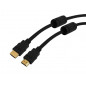 Cable HDMI NISUTA 15m dorado con filtros 2160P