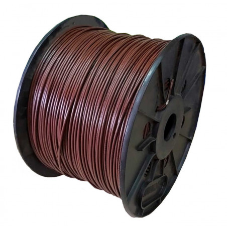 Cable Unipolar 4mm2 marrón por metro IRAM 2183-NM247-3