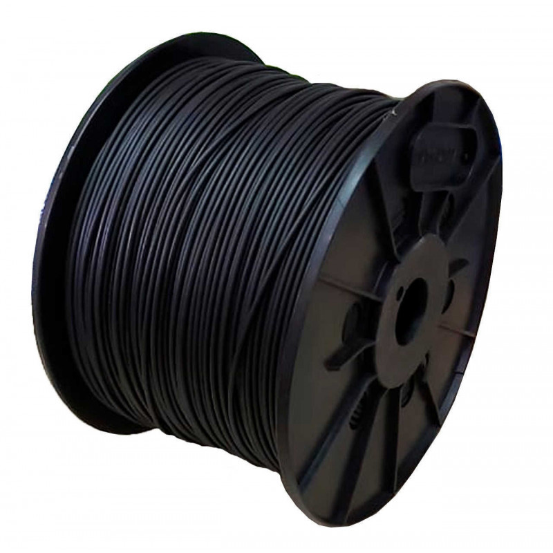 Cable Unipolar 4mm2 negro por metro IRAM 2183-NM247-3