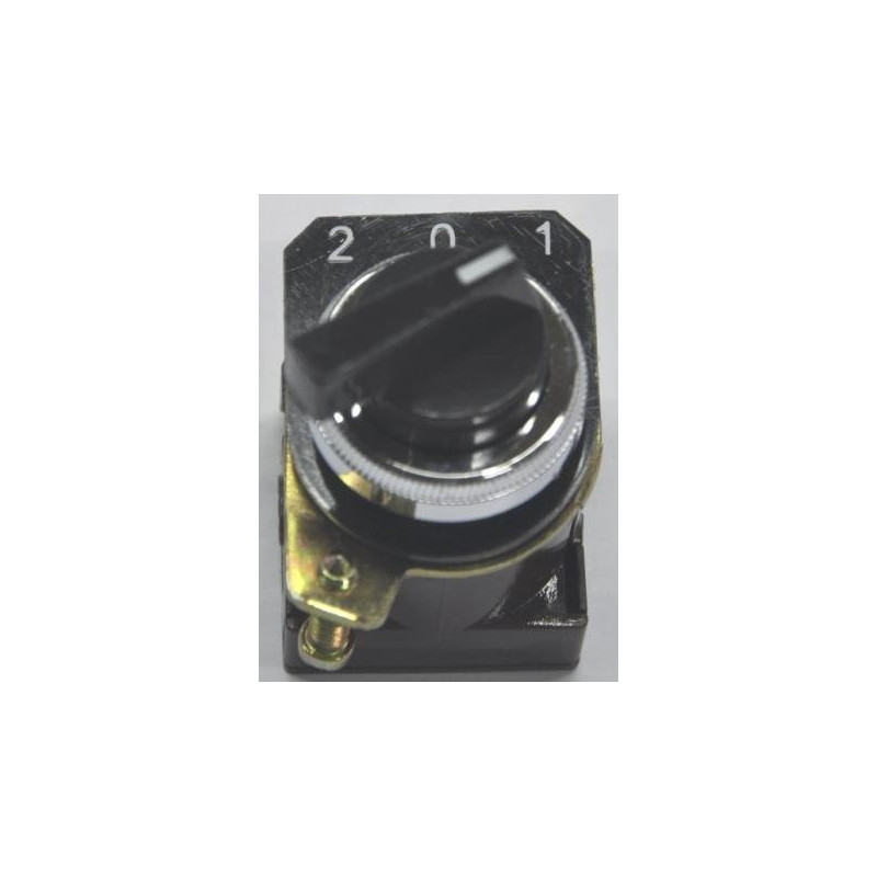Selector conmutador aea 7200 n plástico de palanca corta 2-0-1 negro