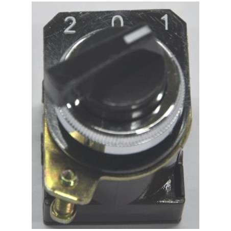 Selector conmutador aea 7200 n plástico de palanca corta 2-0-1 negro