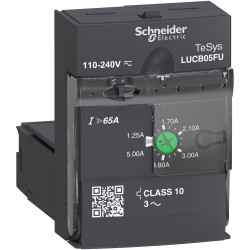 Unidad de control schneider lucb av.c10 3p 1,25 5a 110 240v ac dc