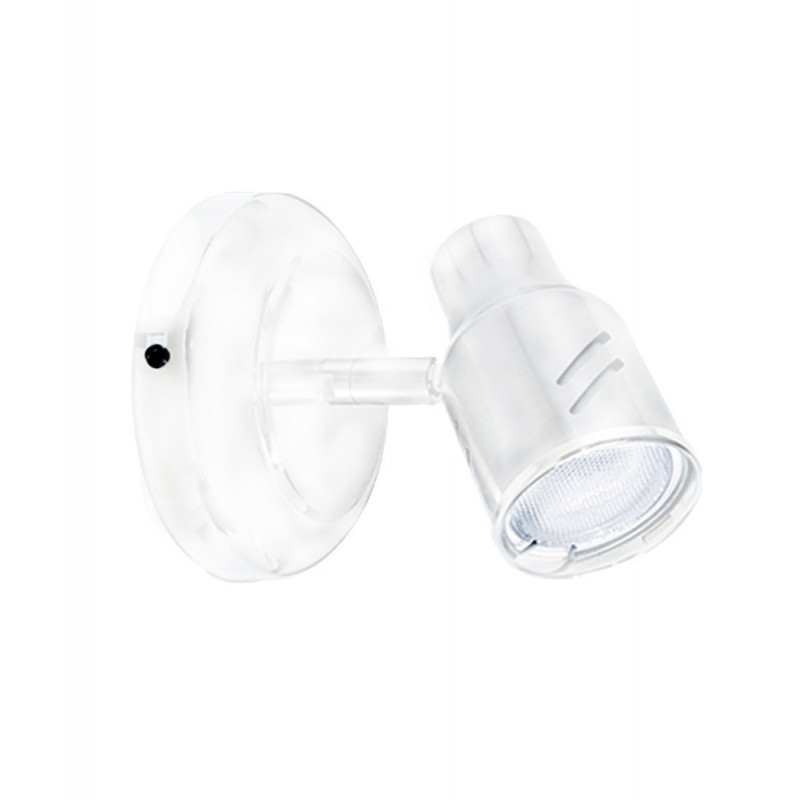 Aplique SAN LORENZO PARMA para 1 luz GU10 base redonda blanca Aplique SAN LORENZO PARMA para 1 luz GU10 base redonda blanca