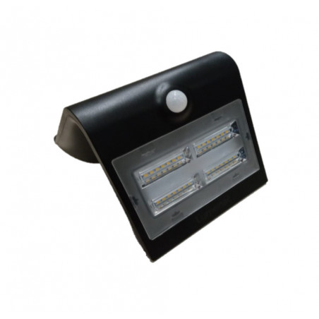 Luminaria LUMENAC SOLAR 203 de pared ip65 3.2w 4000ºk con sensor de movimiento