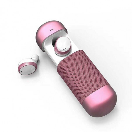 Auricular TWS-206 bluetooth con cajita recargable colores varios