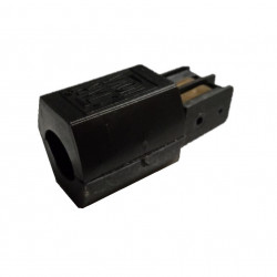 Conector star y nova punta para riel color negro