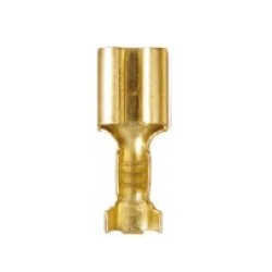 Terminal de bronce lct ancho placa 5.0mm hembra (chica) n224