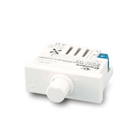 Modulo dimmer variador de velocidad CAMBRE SXIII para ventilador de Techo blanco