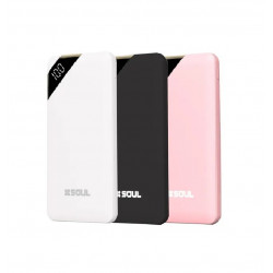 Power bank soul pbs-vl5000 de 5000 mah dual usb con visor...