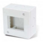 S.xxii caja exterior 2 modulos ip40 c/torn y tarugo