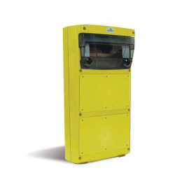 Caja box CAMBRE para tablero multifuncion ip55 amarillo