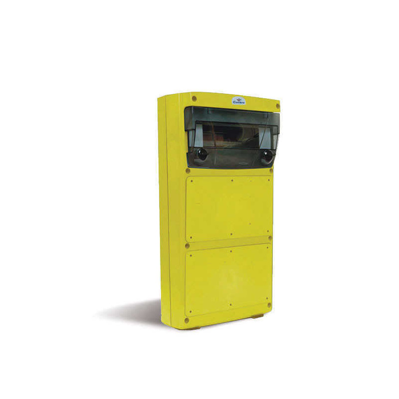 Caja box CAMBRE para tablero multifuncion IP55 amarillo