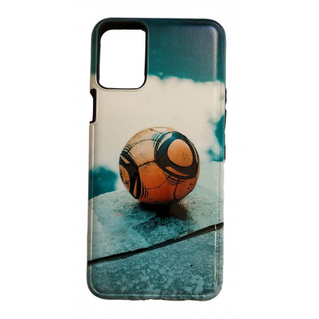 Tumundo TPU Gel Hülle Für LG K42 – Personalisierte Handyhülle Mit Metall-Design, Kalt Gedruckt