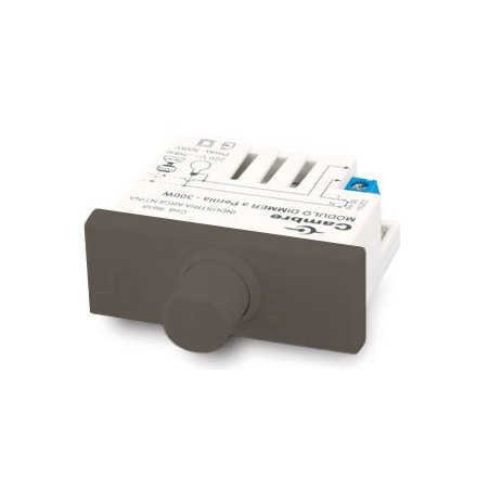 Modulo dimmer variador de velocidad CAMBRE SXIII para ventilador de techo gris