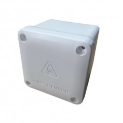 Caja de paso SISTELECTRIC 22090907b pvc ip65 blanca 90x90x75
