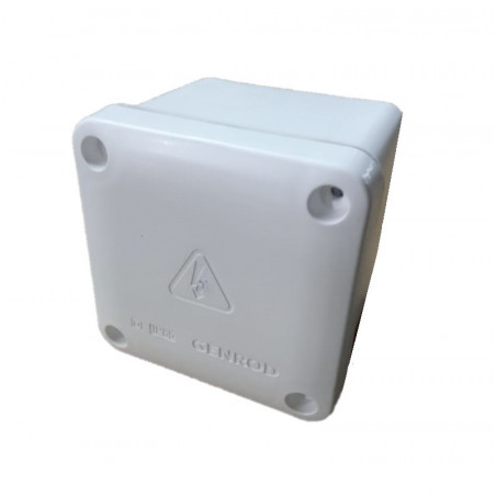 Caja de paso SISTELECTRIC 22090907b pvc ip65 blanca 90x90x75