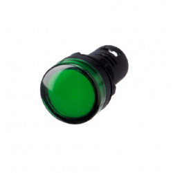 Piloto multiled TBCin AD-22G24 24vca 22mm verde