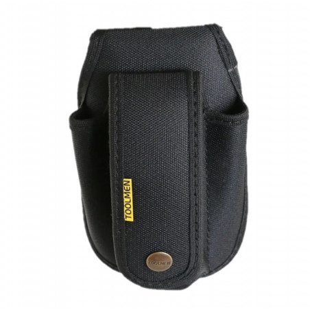 Porta Cúter y Lápiz TOOLMAN T80 De 4 Divisorias y Tapa Con Broche
