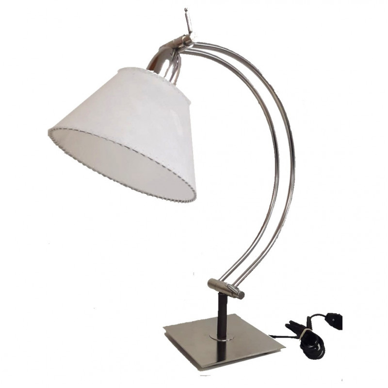Lámpara de mesa JV JULIANO para 1 luz E27 con pantalla platil