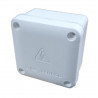 Caja de paso SISTELECTRIC pvc exterior IP65 9x9x5,5cm con tapa blanca