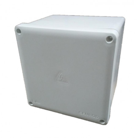 Caja de paso SISTELECTRIC 22212116b pvc ip65 blanca 210x210x165