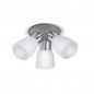Aplique SAN JUSTO 18092-13 ventilador redondo con tulipa para ventilador de 3 lampara