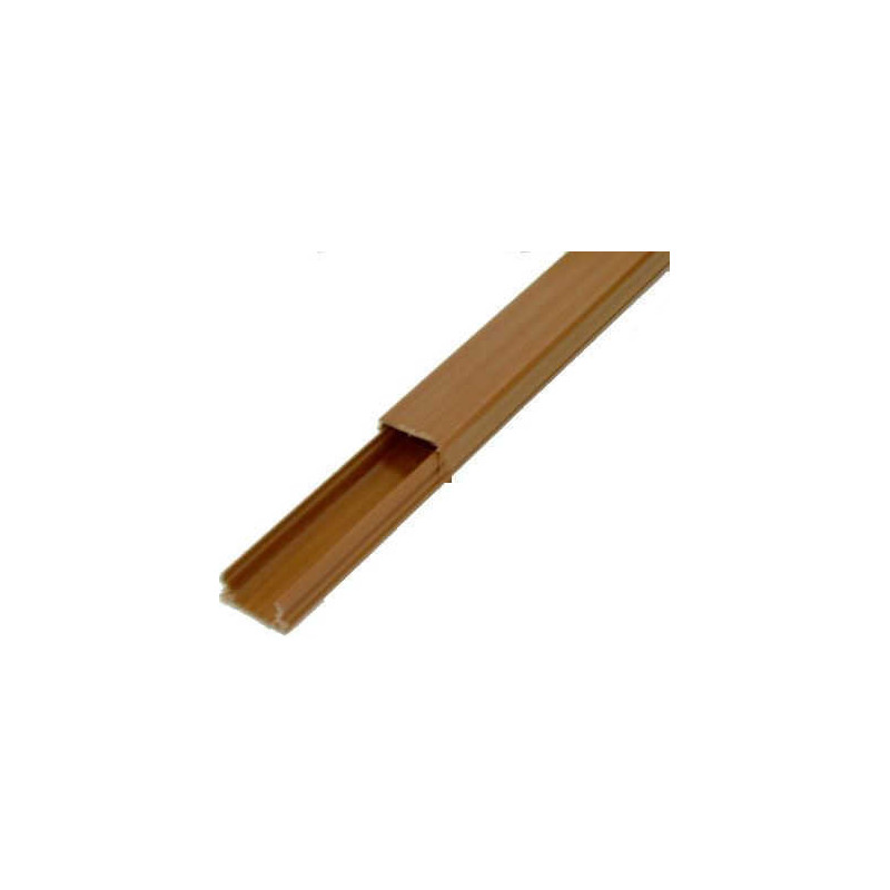 Cablecanal KALOP madera 20x10mm 2m prm con adhesivo uv antillama
