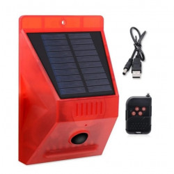 Alarma TBCin N911C autónoma solar con sirena y control remoto