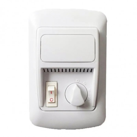 Modulo dimmer variador de velocidad para ventilador de techo 5 velocidades 220V blanco