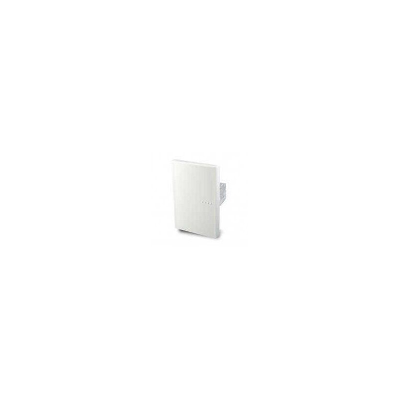Módulo interruptor CAMBRE BAUHAUS tecla cuadruple blanca combinado